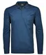 RAGMAN Herren Softknit-Polo Fineliner mit Zip M, Dunkelblau-793