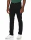 Wrangler Herren Authentic Regular Jeans, Schwarz (Black Rinse 107), 32W / 32L