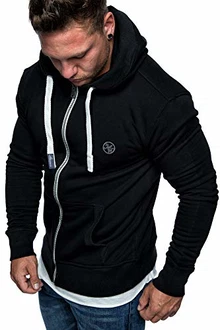 Amaci&Sons Herren Zipper Kapuzenpullover Sweatjacke Pullover Hoodie Sweatshirt (1-04029) Amaci&Sons Herren Zipper Kapuzenpullover Sweatjacke Pullover Hoodie Sweatshirt (1-04029)