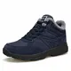 TORISKY Winterschuhe Herren Damen Schneestiefel Baumwollschuhe Winterstiefel Stiefeletten Warme Stiefel(6919-Blue43)