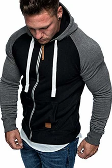 Amaci&Sons Zipper Kapuzenpullover Sweatjacke Pullover Hoodie Sweatshirt EL CAJON (1-04030) Amaci&Sons Zipper Kapuzenpullover Sweatjacke Pullover Hoodie Sweatshirt EL CAJON (1-04030)