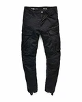 G-STAR Hose Cargohose Rovic zip 3d regular tapered schwarz