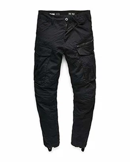 G-STAR Hose Cargohose Rovic zip 3d regular tapered schwarz
