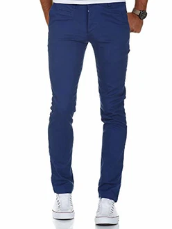 Amaci&Sons Herren Slim Fit Chino Hose Jeans 7100 Blau Amaci&Sons Herren Slim Fit Chino Hose Jeans 7100 Blau