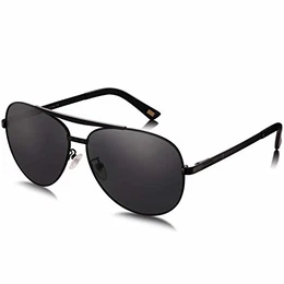 Verspiegelte Damen Sonnenbrille Herren Polarisierte UV400 Schutzbrille Sport Pilotenbrille