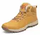 Pastaza Winterschuhe Männer Warme Winterstiefel Herren Gefüttert Stiefel Outdoor rutschfest Wanderstiefel Wasserdicht Schneestiefel Gelb, 43