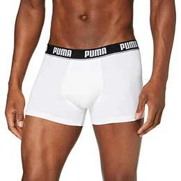 Herren Short Boxer Basic Boxershort 2er Pack, Größe:M, Farbe:White/Black (301)