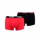 Puma Herren Short Boxer Basic Boxershort 2er Pack, Größe:L, Farbe:Red/Black (786)
