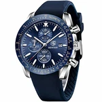 Benyar Herren Chronograph Analog Armbanduhr Blau