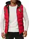 BLACKROCK Herren Outdoor-Weste - Slim-Fit - Abnehmbare Kapuze und Stehkragen - Moderne Stepp-Weste - Rot M