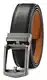 GFG Herren Gürtel,Leder Automatik Gürtel Für Herren Jeans Anzug Gürtel-3,5cm Breite-0100-125-Schwarz