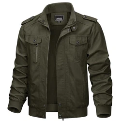 KEFITEVD Herren Jacke Militärische Taktische Jacke Grün