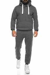 FJSR Herren Trainingsanzug Dunkelgrau Gr. M