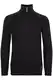Solid SDXenox Herren Strickpullover Troyer Grobstrick Pullover mit Stehkragen 100% Baumwolle Regular fit, Größe:S, Farbe:Black (9000)