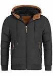 Indicode Herren Adeline Winterjacke Black