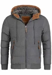 Indicode Herren Adeline Winterjacke Dk Grey
