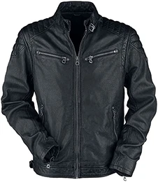 Colt W18 Lasanv Männer Lederjacke schwarz M 100% Leder Basics, Biker