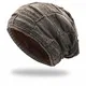Stynice Beanie Herren, Wintermütze mit Fleecefutter - Slouch Winter Beanie Mütze Strickmütze für Herren Damen