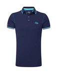 M.Conte Poloshirt Herren Kurzarm Romano Royal Blau/Navy Blau