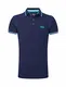 M.Conte Herren Polo Shirt Kurzarm Stretch Polohemd T-Shirt Polo-Shirts für Herren Pique Basic Men's Plain Royal Blau S M L XL XXL XXXL Romano (M, Navy Blau)
