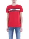 Tommy Hilfiger Herren Tommy Logo Tee T-Shirt, Rot (Haute Red 611), Medium