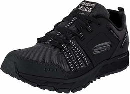 Herren Escape Plan 51591 Sneaker, Schwarz (Black Leather/Mesh/Trim Bbk), 43 EU