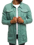 OZONEE Herren Jeansjacke Übergangs Bikerjacke (777) OT/2038K/4