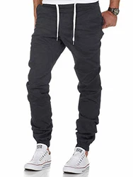 AitosuLa Herren Jogginghose Slim Fit Trainingshose Sweatpants Jogger Pant Grau