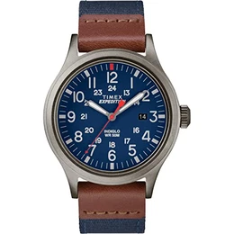 Herren Analog Klassisch Quarz Expedition Scout 40 mm Uhr mit Stoff Armband TW4B14100