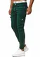 OneRedox Herren Chino Pants   Jeans   Skinny Fit   Modell 3207 Grün 32/32