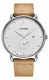 CADISEN Herren Uhren Minimalistisch Modisch Wasserdicht Kalender Business Casual Herren Armbanduhr mit Leder Armband Braun