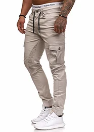 Herren Chino Pants Jeans Skinny Fit Modell 3207 Grau 32/32