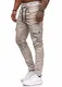 OneRedox Herren Chino Pants   Jeans   Skinny Fit   Modell 3207 Grau 32/32