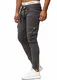 OneRedox Herren Chino Pants   Jeans   Skinny Fit   Modell 3207 Antrazit 32/32