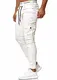 OneRedox Herren Chino Pants   Jeans   Skinny Fit   Modell 3207 Weiß 30/32
