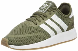 adidas Herren N-5923 Gymnastikschuhe, Grün (Raw Khaki/Ftwr White/Gum4), 43 1/3 EU(9UK)