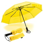 Ergonauts Regenschirm sturmfest mit Doppel Baldachin und ergonomischem Griff Gelb