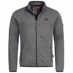 Höhenhorn Tacul Herren Jacke Fleece Strickjacke (21B23) Grau