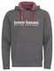 bruno banani Hoodie/Kapuzenpullover für Herren in anthrazit meliert, Größe S
