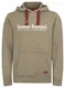 bruno banani Hoodie/Kapuzenpullover für Herren, Oliv meliert, Größe M