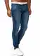 OneRedox Designer Herren Jeans Hose Slim Fit Jeanshose Basic Stretch 614 Light Blue Used 32/32