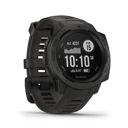 Instinct - wasserdichte GPS-Smartwatch mit Sport-/Fitnessfunktionen und bis zu 14 Tagen Akkulaufzeit. Herzfrequenzmessung am Handgelenk, Fitness Tracker und Smartphone Benachrichtigungen