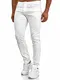 Tazzio Herren Jeans Slim Fit im Destroyed Look 165251 weiß 32W/30L