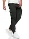 Indicode Herren Alex Cargohose aus Baumwolle mit 6 Taschen   Lange Regular Fit Cargo Hose Baumwollhose Freizeithose Wanderhose Trekkinghose Men Pants Outdoorhose für Männer Black M