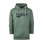 Spitzbub Herren Hoodie Pullover mit Kapuze Kapuzenpullover Sweatshirt Grün