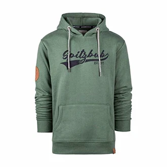 Spitzbub Herren Hoodie Pullover mit Kapuze Kapuzenpullover Sweatshirt Grün Spitzbub Herren Hoodie Pullover mit Kapuze Kapuzenpullover Sweatshirt Grün