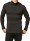 Red Bridge Herren Rollkragen Pullover Sweatshirt Strickpullover Anthrazit M
