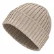 Weiche Damen & Herren Alpaka Mütze aus 100% Alpaka Wolle in 10 Farben - Hochwertige Winter Strickmütze/Beanie Wollmütze von HansaFarm, Beige - NFA02, Einheitsgröße