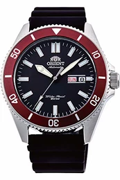 Herren Analog Automatik Uhr mit Gummi Armband RA-AA0011B19B