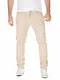 WOTEGA Herren Chinohose 140 Chino Slim fit, Beige (Beige 14926), W32/L32